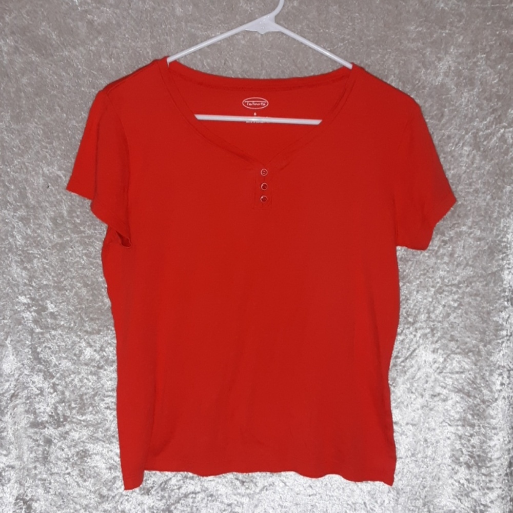 Woman's Talbots shortsleeve Top Small THB4